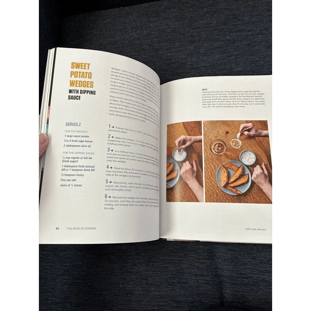 You Suck at Cooking : The Absurdly Practical Guide to Sucking Slightly Less...